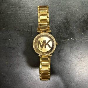 Stainless Steel & Pavé Crystal Watch for with Steel, Leather, or Silicone Band